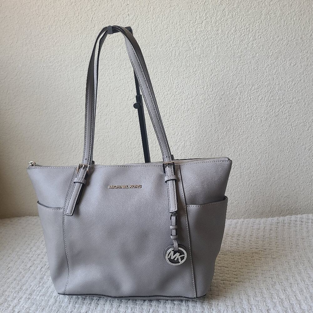 Michael Kors Gray Shoulder Bag